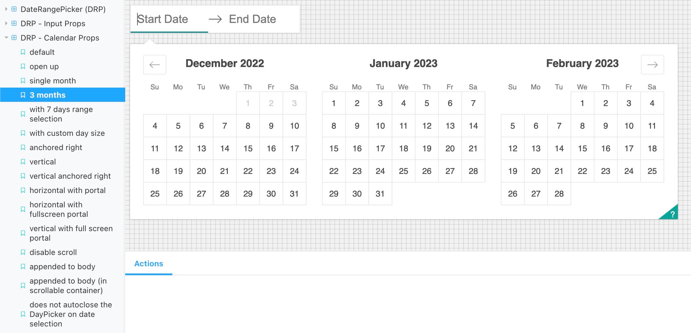 Datepicker